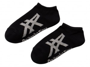 Onitsuka Tiger Ankle Socks Accessoires Damen Schwarz Grau | GU1497836