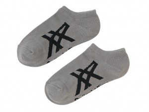 Onitsuka Tiger Ankle Socks Accessoires Herren Grau Schwarz | KJ4269385