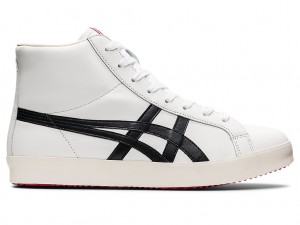 Onitsuka Tiger Fabre Hi Nm Schuhe Damen Weiß Schwarz | XR5213094