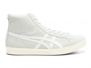 Onitsuka Tiger Fabre Hi Nm Schuhe Damen Grau Weiß | VF3267945