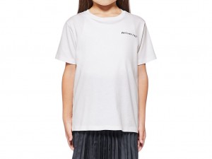 Onitsuka Tiger Graphic Tee Oberteile Kinder Weiß | FS8596340