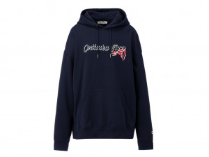 Onitsuka Tiger Hoodie Top Kleidung Damen Dunkelnavy | NA8670549