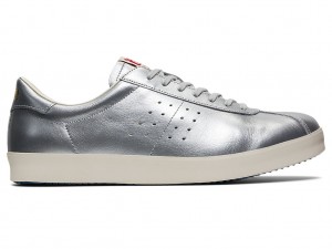 Onitsuka Tiger Lawnship Nm Schuhe Damen Silber Silber | PK9647081