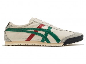 Onitsuka Tiger Mexico 66 Deluxe Schuhe Herren Weiß Grün | TF3081564