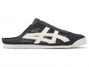 Onitsuka Tiger Mexico 66 Sabot Schuhe Herren Schwarz Weiß | LZ0641593