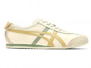 Onitsuka Tiger Mexico 66 Schuhe Damen Weiß Braun | XV9865140