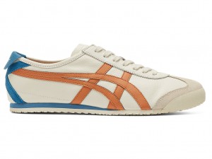 Onitsuka Tiger Mexico 66 Schuhe Herren Weiß Orange | IE5321879