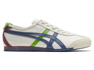 Onitsuka Tiger Mexico 66 Schuhe Herren Weiß Blau | TQ0736859