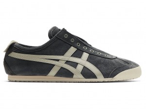 Onitsuka Tiger Mexico 66 Slip On Schuhe Damen Grau Olivgrün Grau | NO9823147