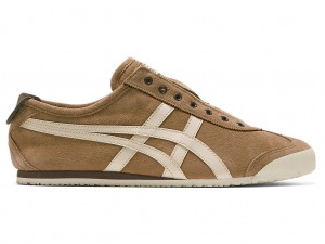 Onitsuka Tiger Mexico 66 Slip On Schuhe Damen Tan Presidio / Vanilla | OT0137946