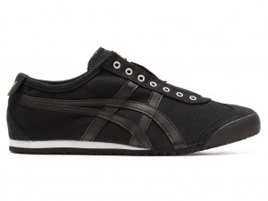 Onitsuka Tiger Mexico 66 Slip On Schuhe Damen Schwarz Schwarz | ML0461539