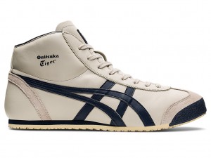 Onitsuka Tiger Mexico Mid-Runner Schuhe Damen Birch / Indian Ink | AB3169058