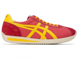 Onitsuka Tiger Moal 77 Nm Schuhe Herren Rot Gelb | JI6038145