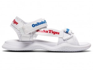 Onitsuka Tiger Ohbori Riemen Schuhe Herren Weiß Rot | NH9105264