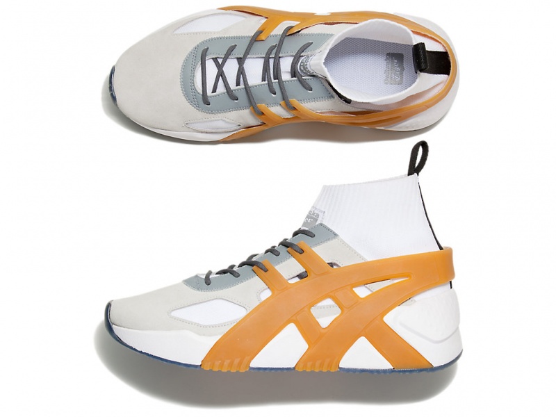 Onitsuka Tiger Big Logo Trainer 2.0 Sock Schuhe Damen Grau | CX7924513