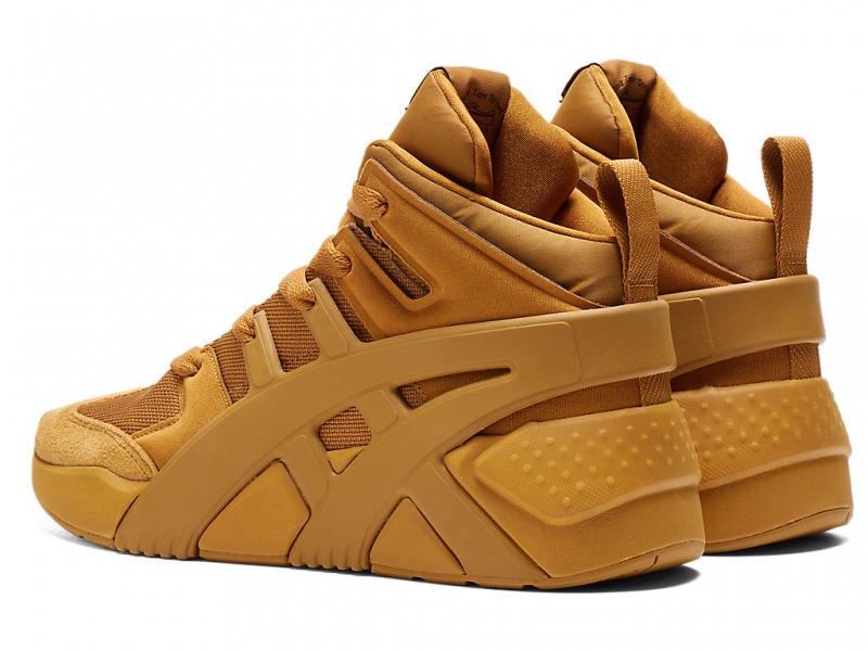 Onitsuka Tiger Big Logo Trainer Puffed Schuhe Herren Tan Presidio / Tan Presidio | JS2639450