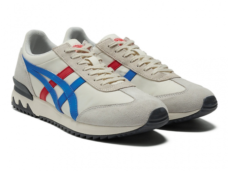 Onitsuka Tiger California 78 EX Schuhe Damen Weiß Blau | LR6740925