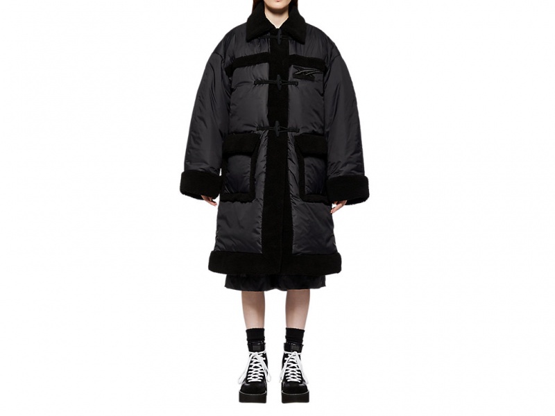 Onitsuka Tiger Coat Kleidung Damen Schwarz | JP6451937