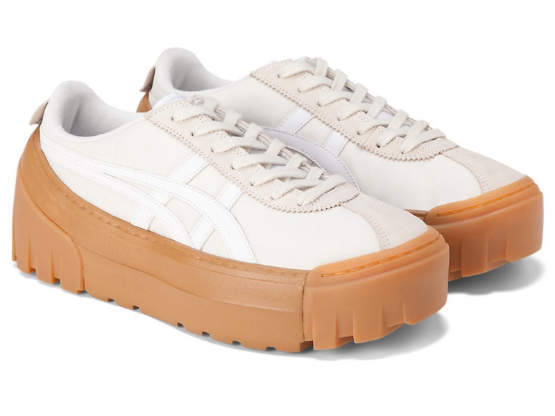 Onitsuka Tiger Delegation Chunk Schuhe Damen Weiß Weiß | PO1795426