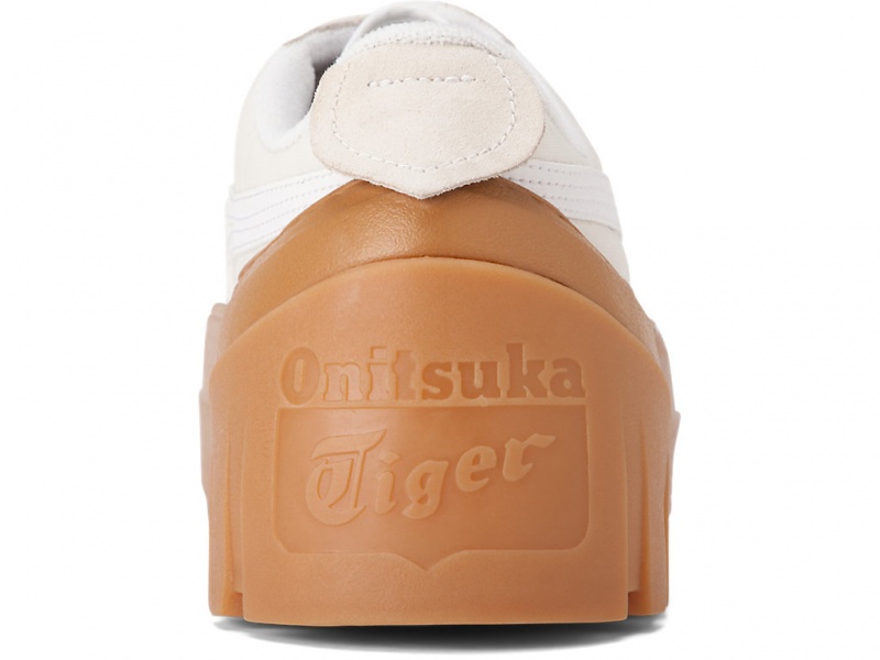 Onitsuka Tiger Delegation Chunk Schuhe Damen Weiß Weiß | PO1795426