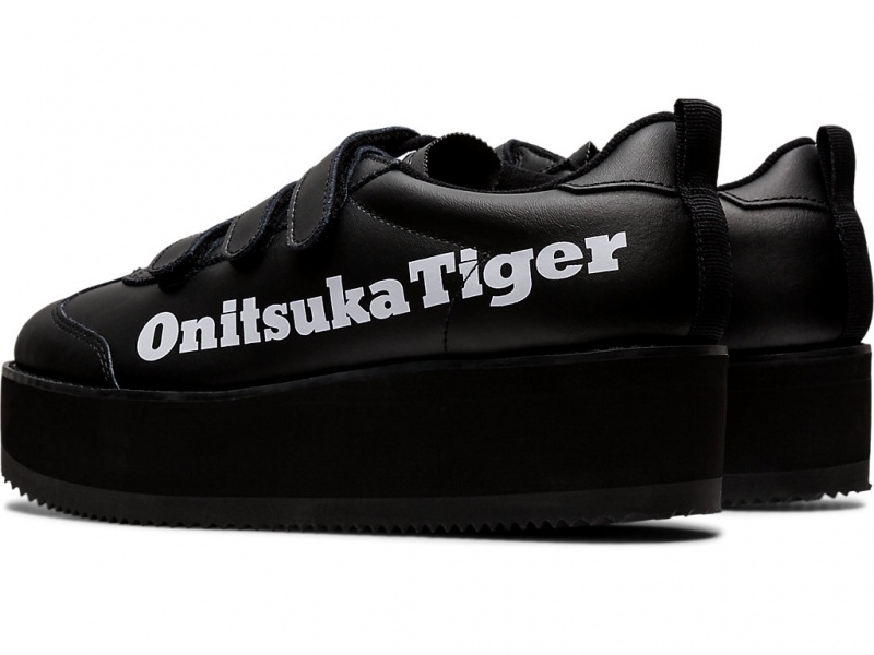 Onitsuka Tiger Delegation Chunk W Schuhe Damen Schwarz Weiß | BI7365280