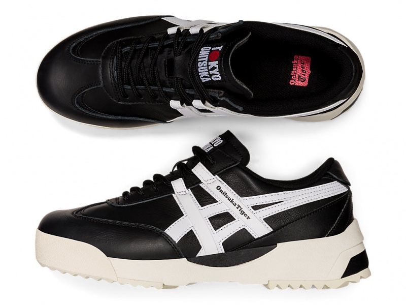 Onitsuka Tiger Delegation Ex Schuhe Damen Schwarz Weiß | LX6318024