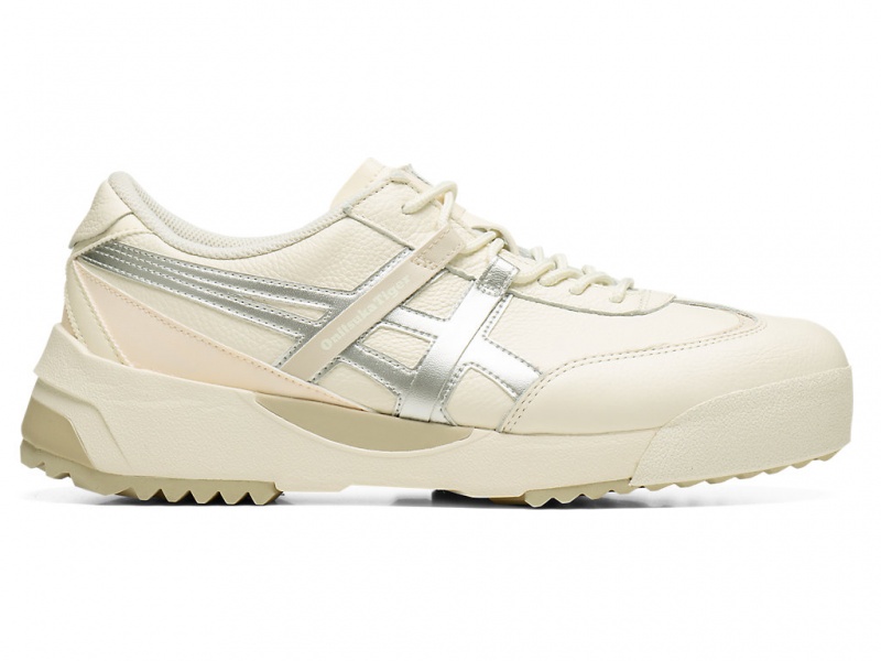 Onitsuka Tiger Delegation Ex Schuhe Damen Weiß Silber | YV1723694