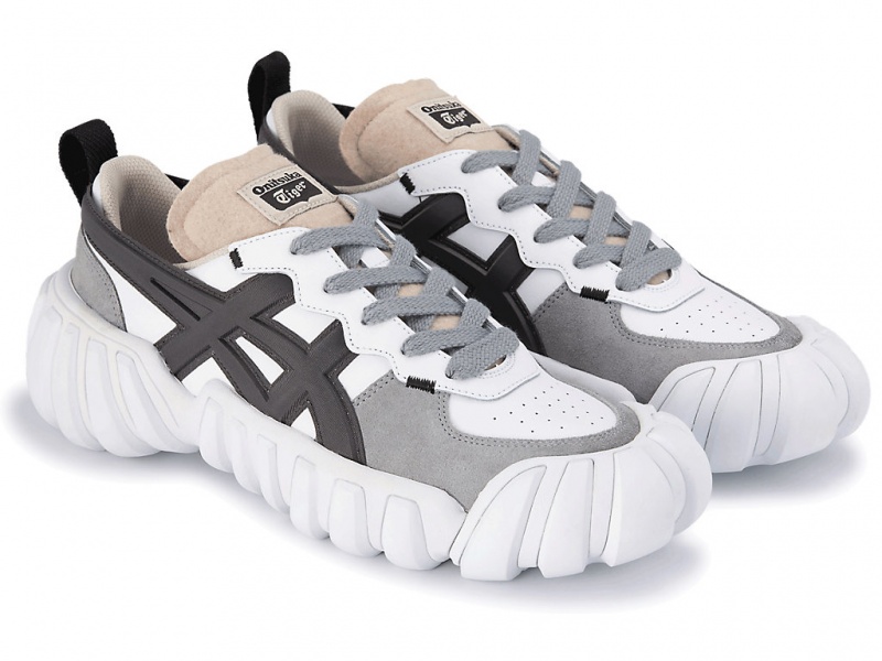 Onitsuka Tiger Dentigre Ls Schuhe Damen Weiß Grau | LR5370248