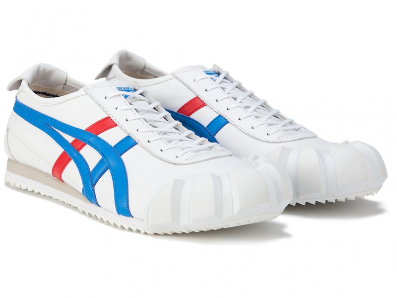 Onitsuka Tiger Dentigre Mx Schuhe Damen Weiß Blau | GR6874912