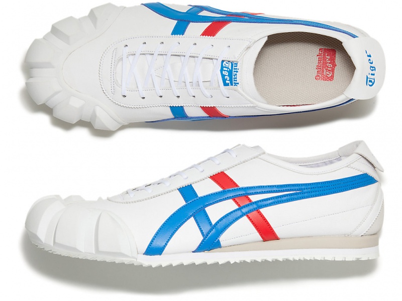 Onitsuka Tiger Dentigre Mx Schuhe Damen Weiß Blau | GR6874912