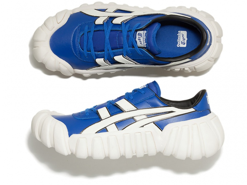 Onitsuka Tiger Dentigre Tai-Chi Schuhe Damen Blau Weiß | CO3059167