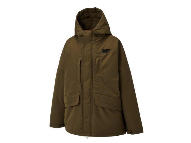 Onitsuka Tiger Down Jacket Kleidung Herren Olivgrün | QN6085973