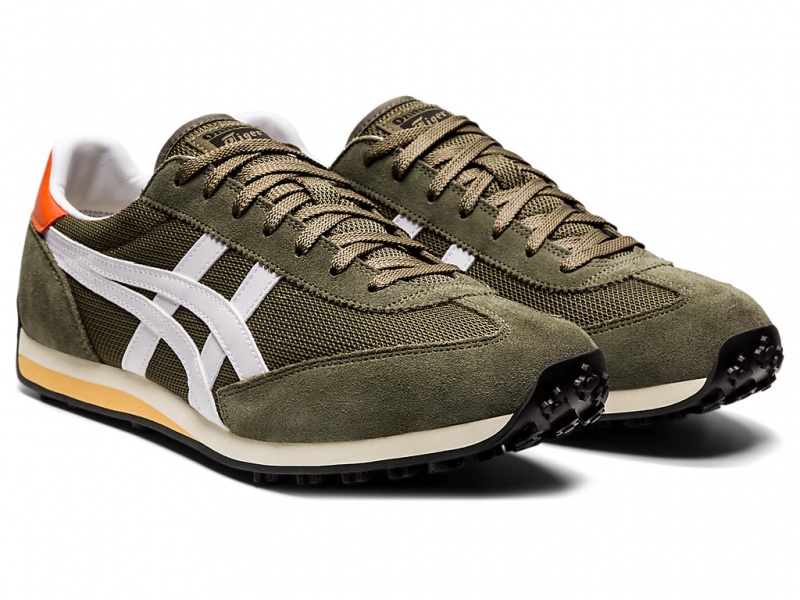 Onitsuka Tiger EDR 78 Schuhe Herren Grün Weiß | YD5314720