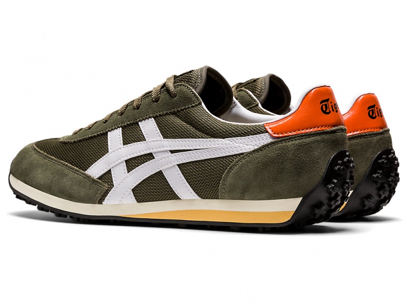 Onitsuka Tiger EDR 78 Schuhe Herren Grün Weiß | YD5314720