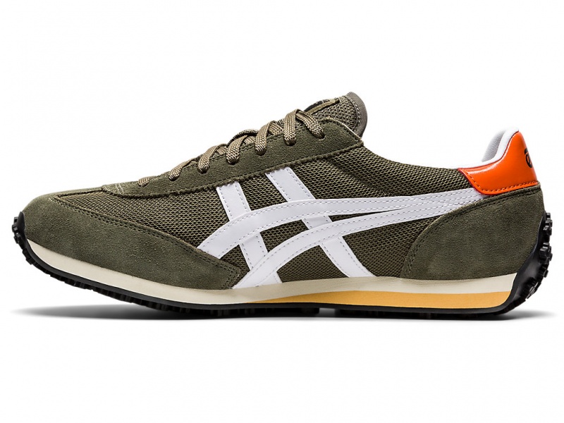 Onitsuka Tiger EDR 78 Schuhe Herren Grün Weiß | YD5314720