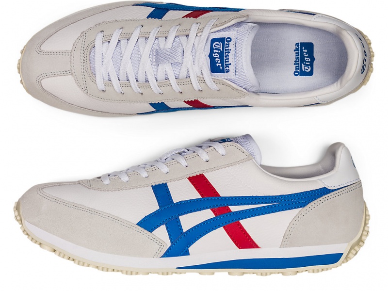 Onitsuka Tiger EDR 78 Schuhe Herren Weiß Blau | KZ5630497