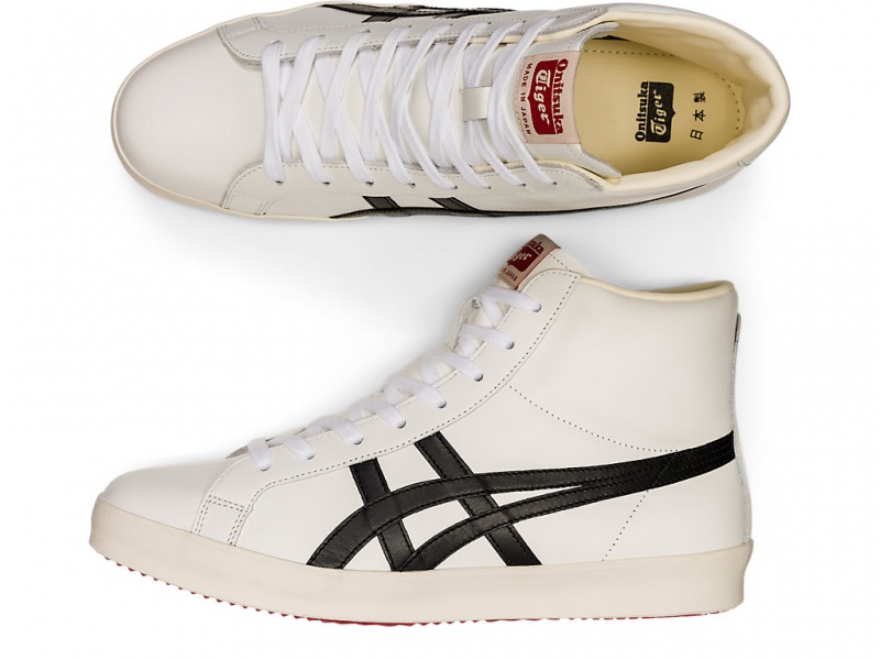 Onitsuka Tiger Fabre Hi Nm Schuhe Herren Weiß Schwarz | HN6927308