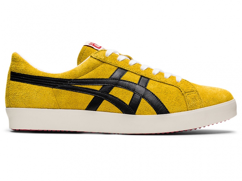 Onitsuka Tiger Fabre Nm Schuhe Damen Gelb Schwarz | TP9124305