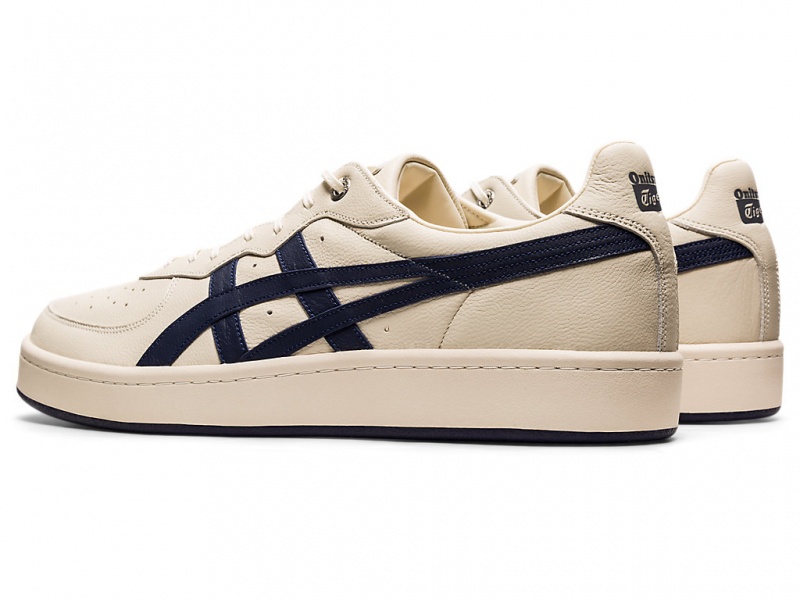 Onitsuka Tiger GSM SD Schuhe Damen Oatmeal / Peacoat | AS8206543