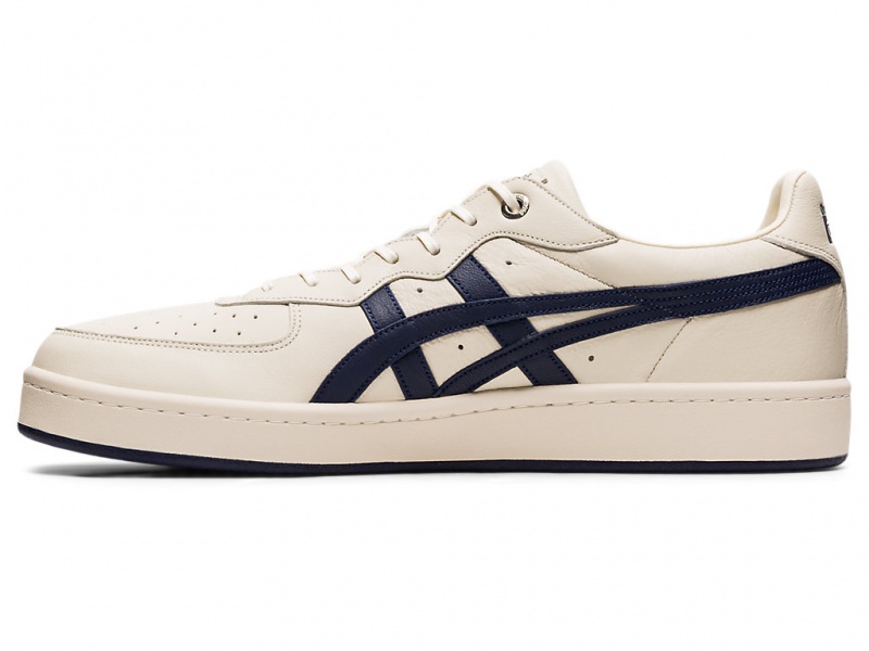 Onitsuka Tiger GSM SD Schuhe Damen Oatmeal / Peacoat | AS8206543