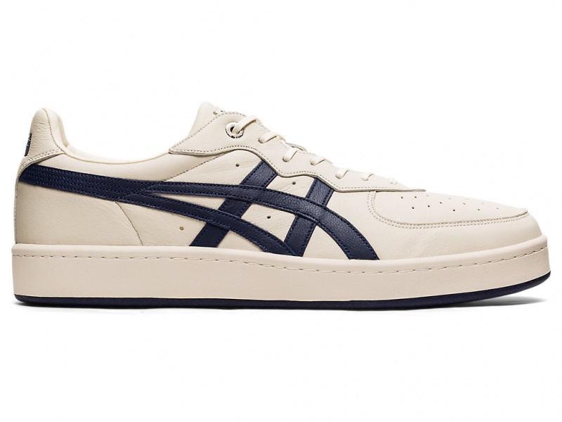 Onitsuka Tiger GSM SD Schuhe Damen Oatmeal / Peacoat | AS8206543