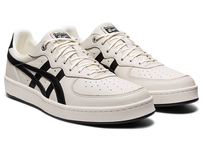 Onitsuka Tiger GSM SD Schuhe Damen Weiß Schwarz | SX4129763