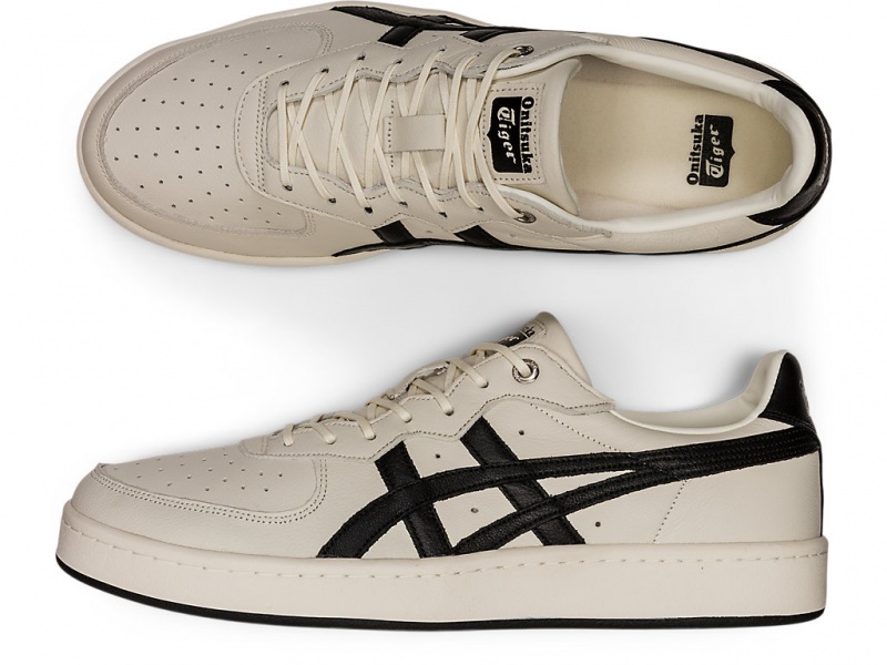 Onitsuka Tiger GSM SD Schuhe Damen Weiß Schwarz | SX4129763