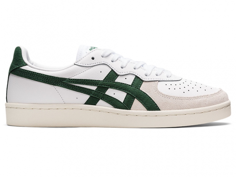 Onitsuka Tiger GSM Schuhe Damen Weiß Grün | PZ1792068