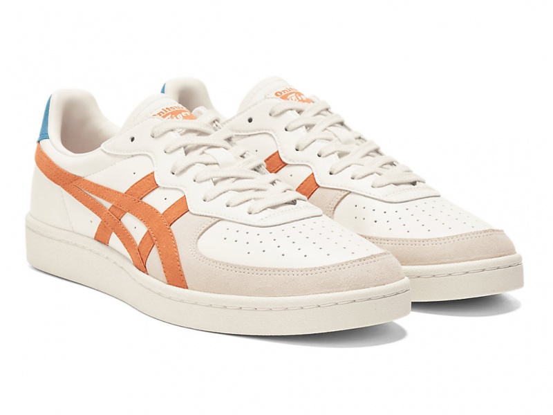 Onitsuka Tiger GSM Schuhe Damen Weiß Orange | MS5621903