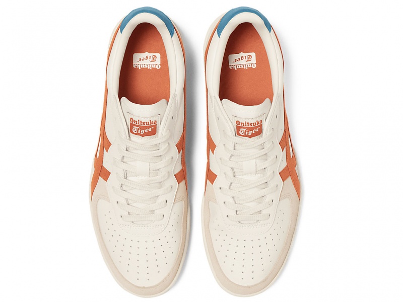 Onitsuka Tiger GSM Schuhe Damen Weiß Orange | MS5621903