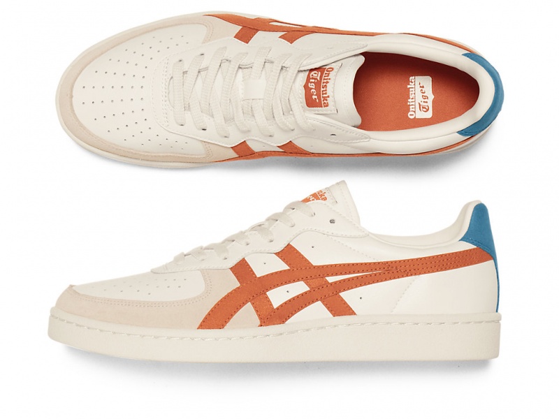 Onitsuka Tiger GSM Schuhe Damen Weiß Orange | MS5621903