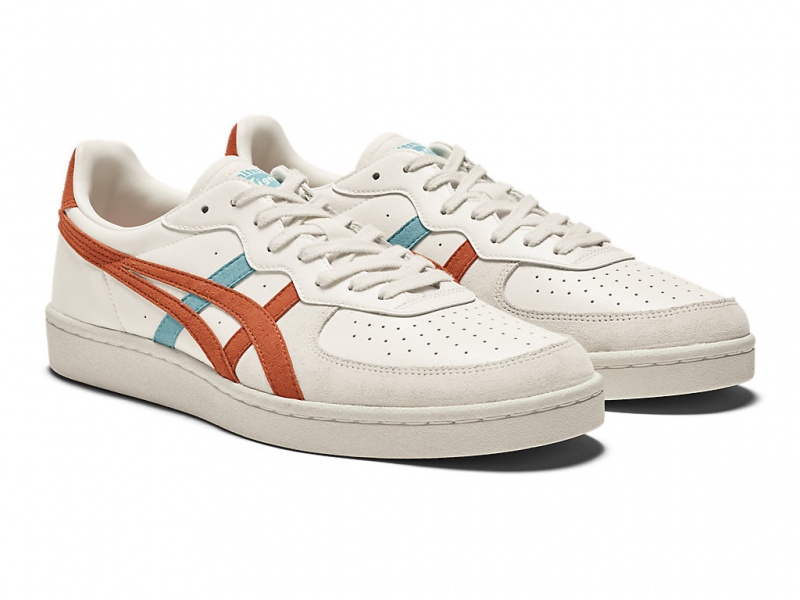 Onitsuka Tiger GSM Schuhe Damen Weiß Orange | VC9265408