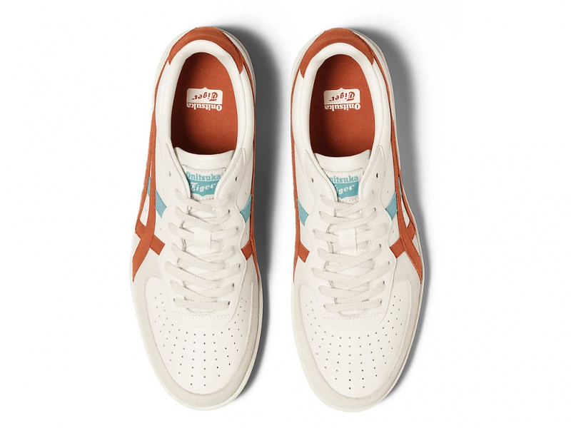 Onitsuka Tiger GSM Schuhe Damen Weiß Orange | VC9265408