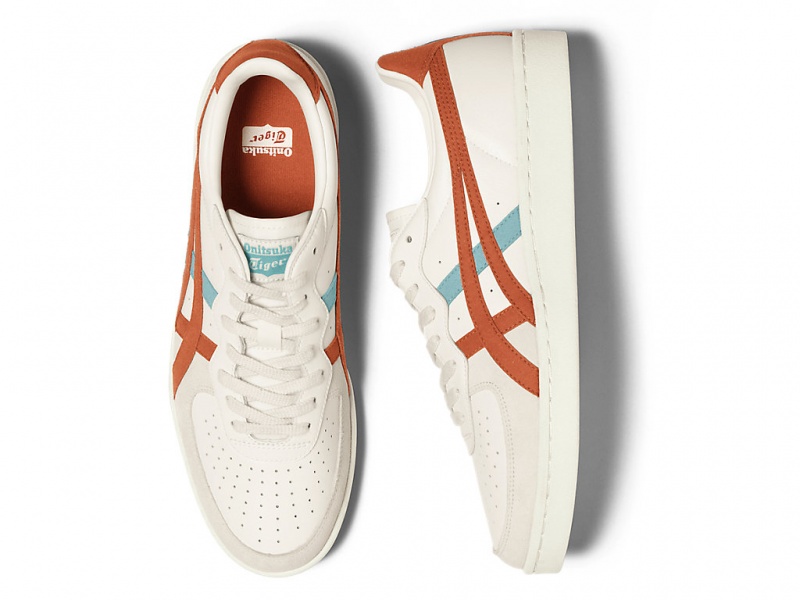 Onitsuka Tiger GSM Schuhe Damen Weiß Orange | VC9265408